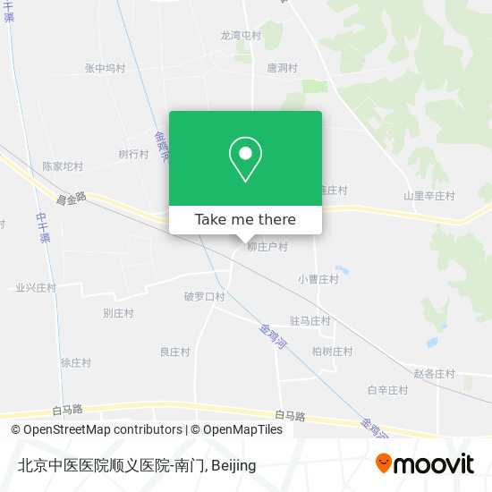 北京中医医院顺义医院-南门 map