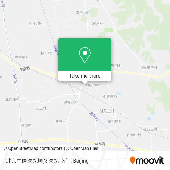 北京中医医院顺义医院-南门 map