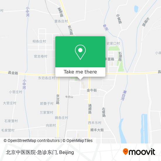 北京中医医院-急诊东门 map