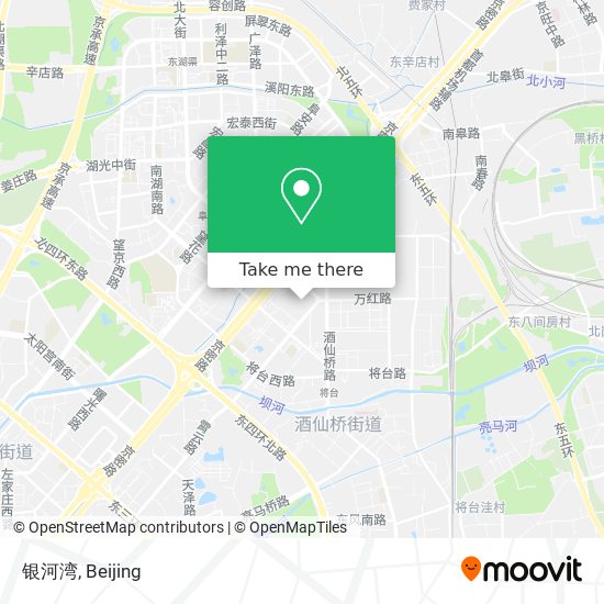 银河湾 map