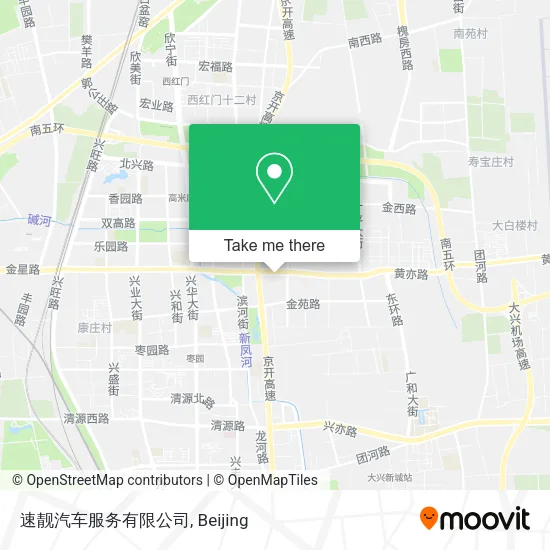 速靓汽车服务有限公司 map