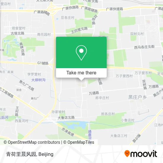 青荷里晨风园 map