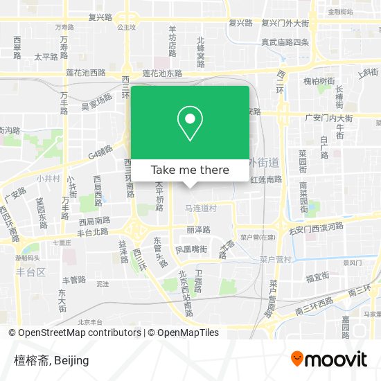 檀榕斋 map