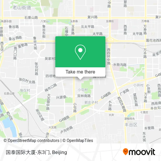 国泰国际大厦-东3门 map