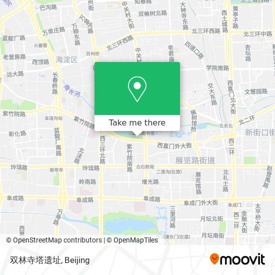 双林寺塔遗址 map