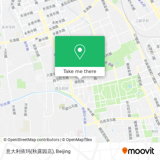 意大利依玛(秋露园店) map