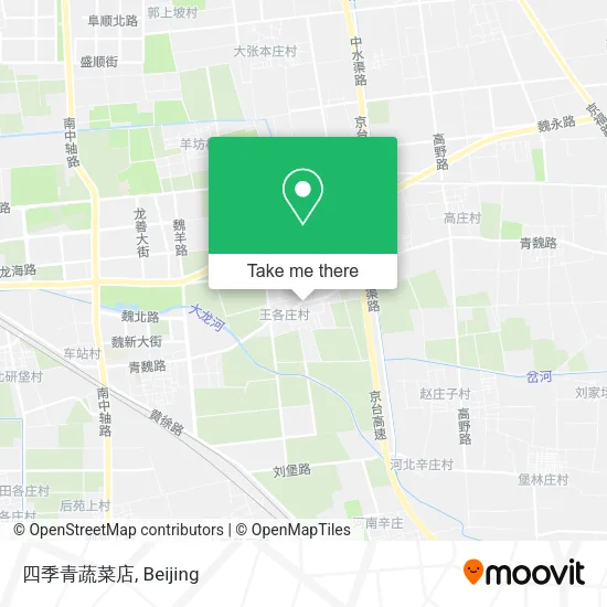 四季青蔬菜店 map