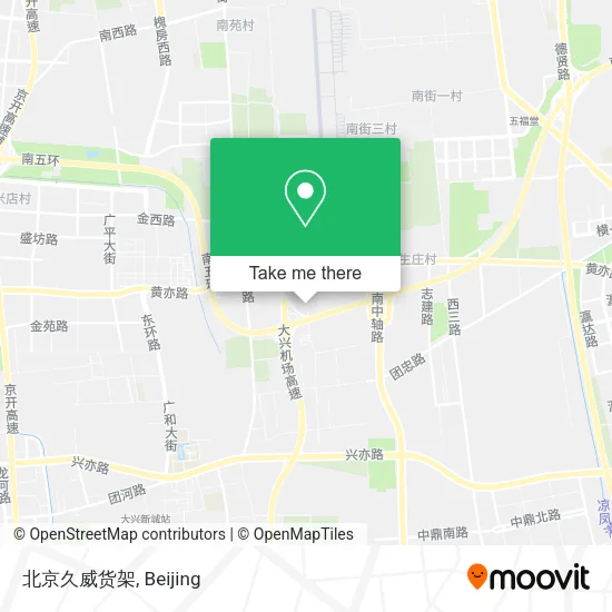 北京久威货架 map