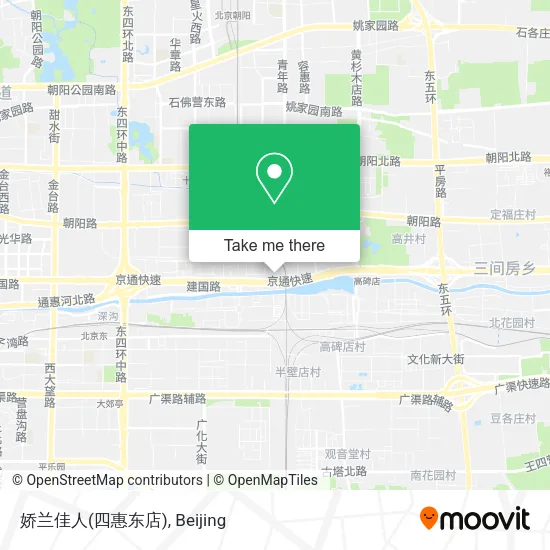 娇兰佳人(四惠东店) map