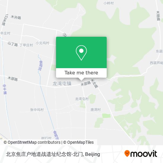 北京焦庄户地道战遗址纪念馆-北门 map