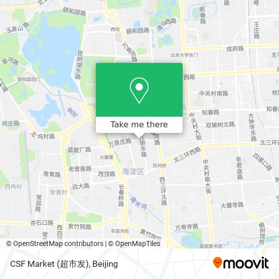 CSF Market (超市发) map