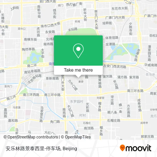 安乐林路景泰西里-停车场 map