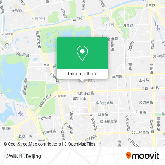 3W咖啡 map
