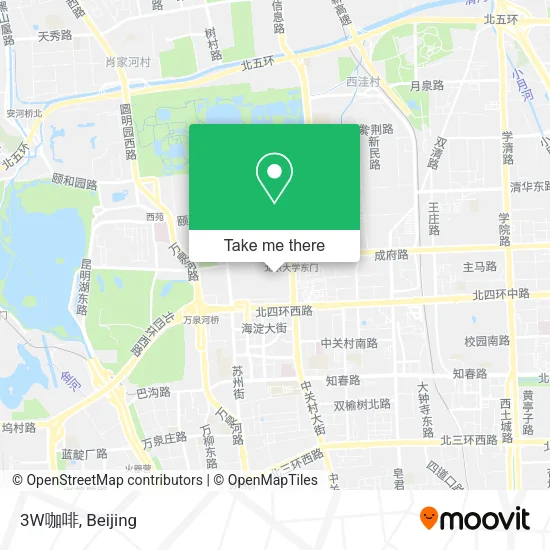3W咖啡 map