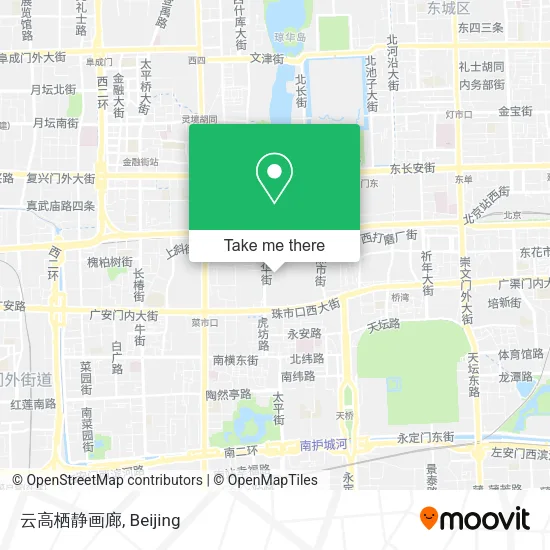 云高栖静画廊 map