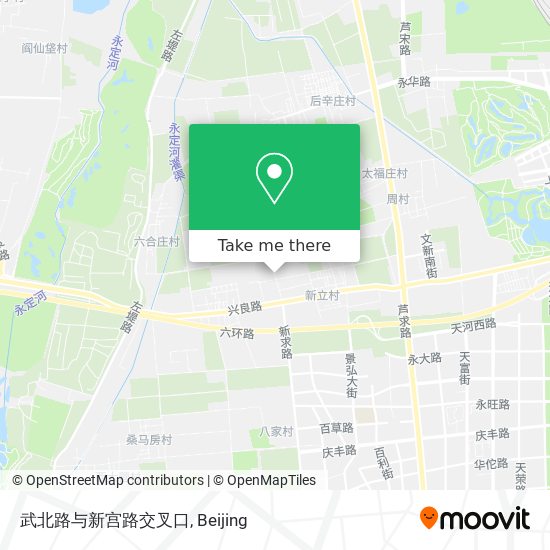 武北路与新宫路交叉口 map