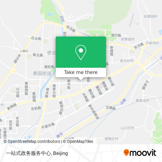 一站式政务服务中心 map