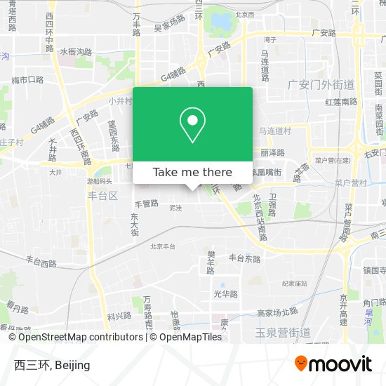 西三环 map