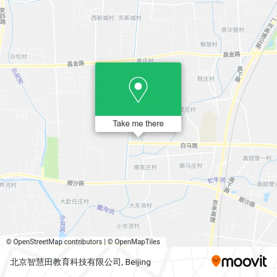 北京智慧田教育科技有限公司 map