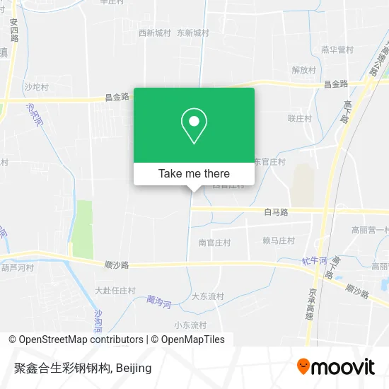 聚鑫合生彩钢钢构 map