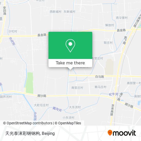 天光泰涞彩钢钢构 map