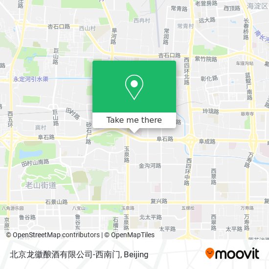 北京龙徽酿酒有限公司-西南门 map