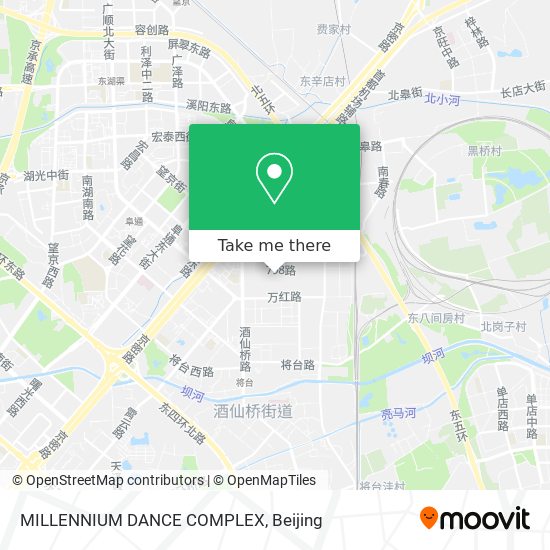 MILLENNIUM DANCE COMPLEX map