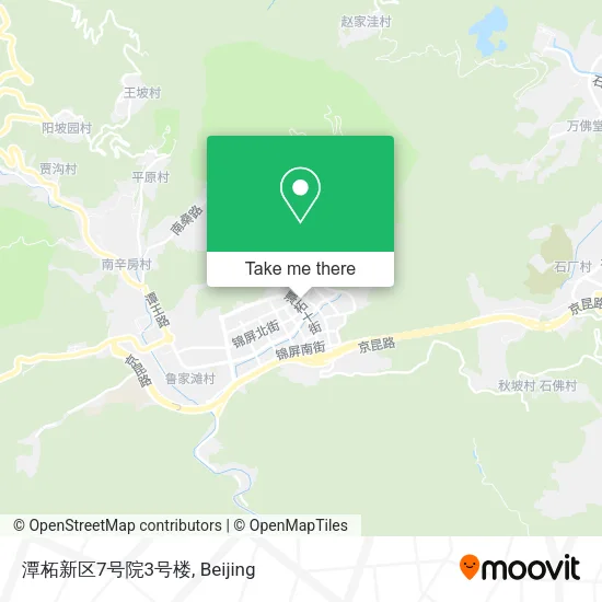 潭柘新区7号院3号楼 map