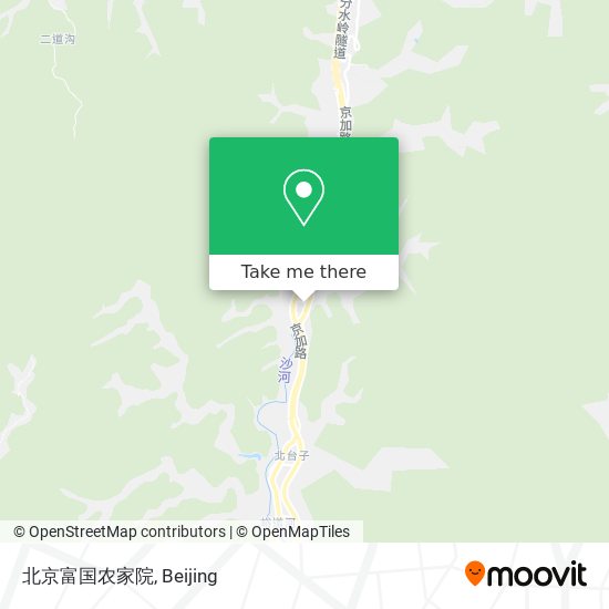 北京富国农家院 map