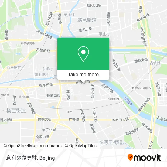 意利袋鼠男鞋 map