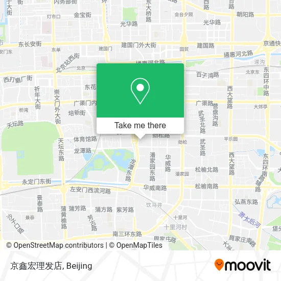 京鑫宏理发店 map