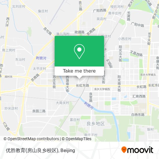 优胜教育(房山良乡校区) map