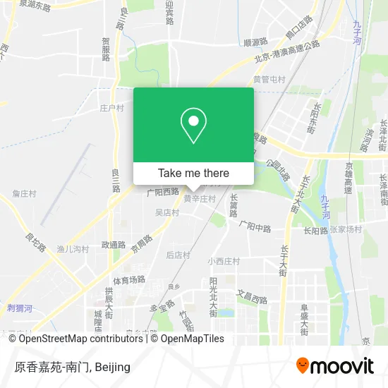 原香嘉苑-南门 map