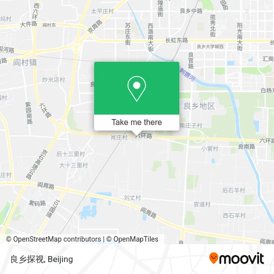 良乡探视 map
