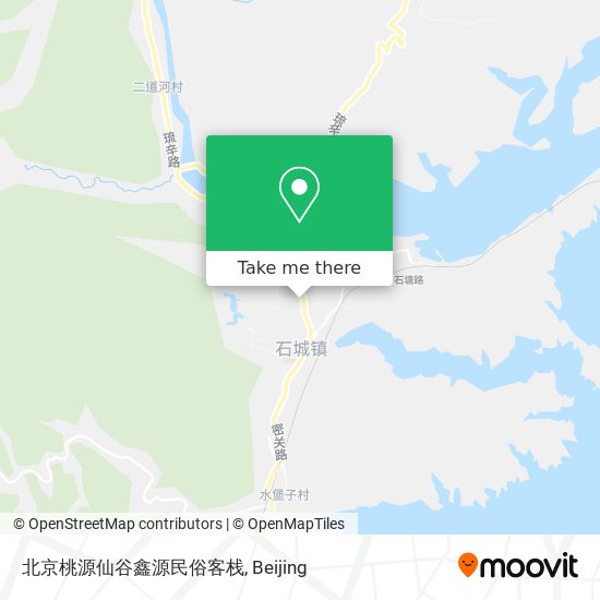 北京桃源仙谷鑫源民俗客栈 map