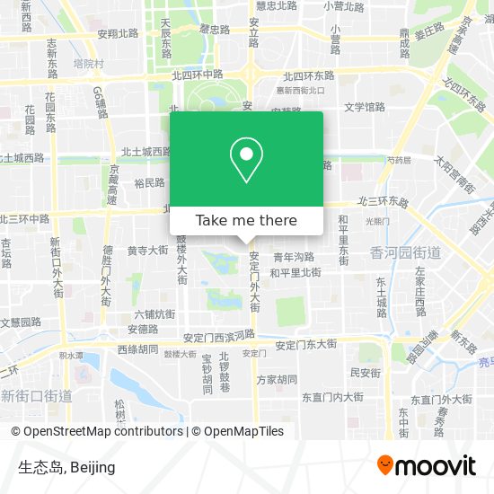 生态岛 map