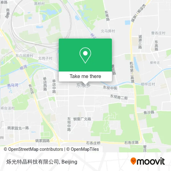 烁光特晶科技有限公司 map