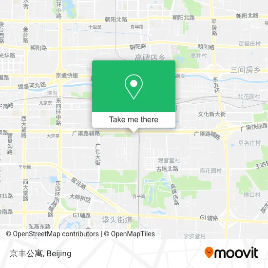 京丰公寓 map