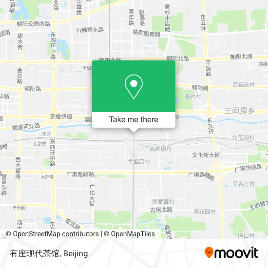 有座现代茶馆 map