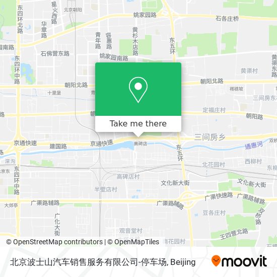 北京波士山汽车销售服务有限公司-停车场 map