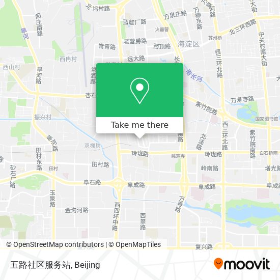 五路社区服务站 map