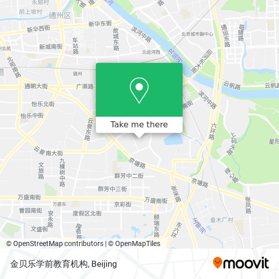 金贝乐学前教育机构 map