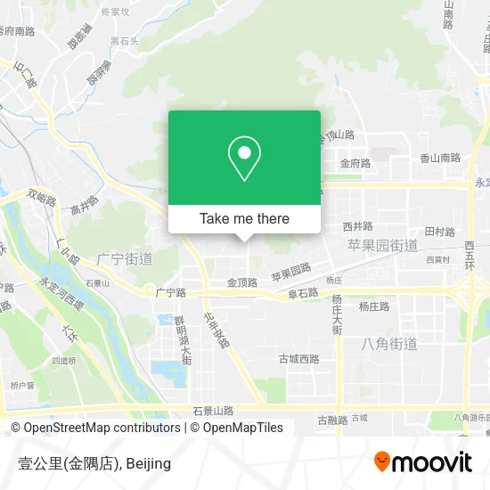 壹公里(金隅店) map