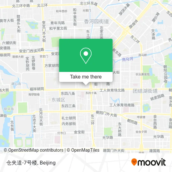 仓夹道-7号楼 map