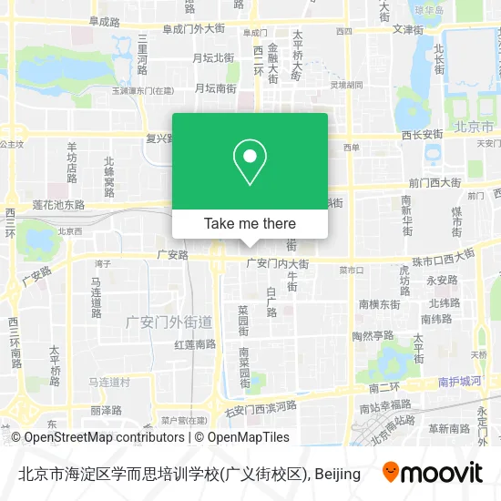 北京市海淀区学而思培训学校(广义街校区) map