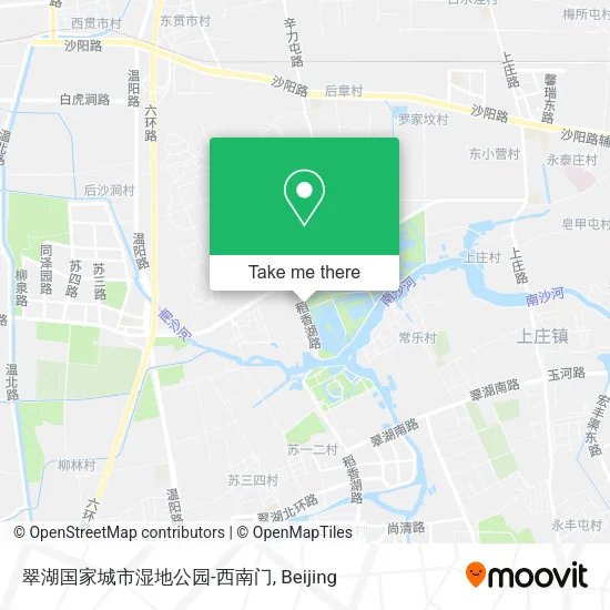 翠湖国家城市湿地公园-西南门 map