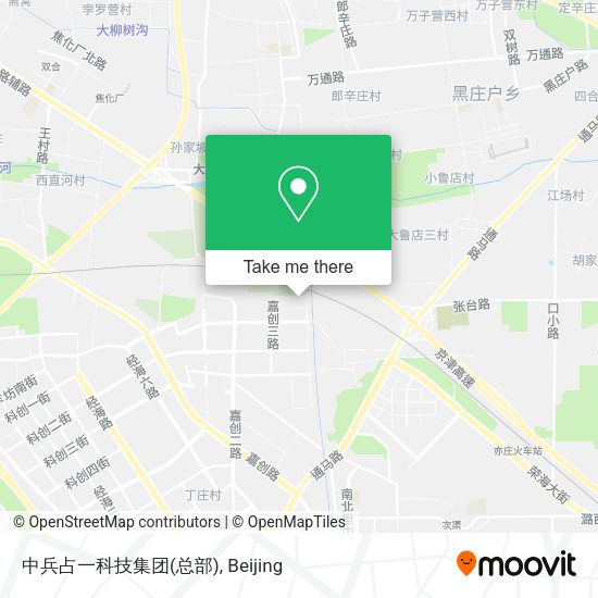 中兵占一科技集团(总部) map