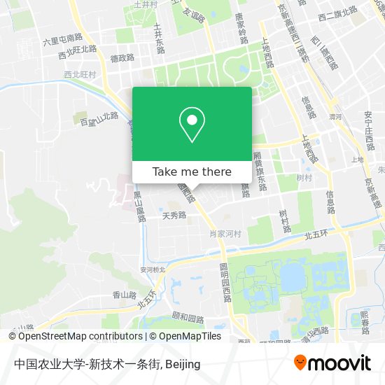 中国农业大学-新技术一条街 map