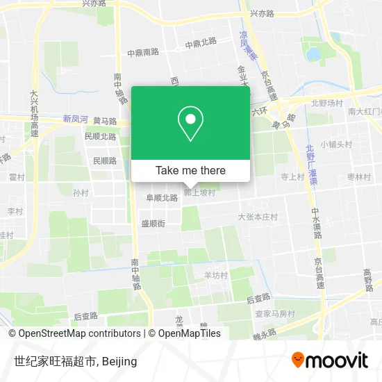 世纪家旺福超市 map