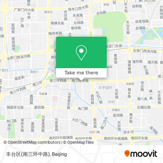 丰台区(南三环中路) map